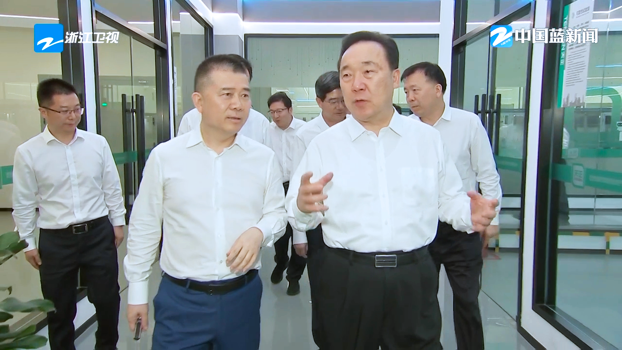 浙江省委书记王浩调研AG尊时凯龙